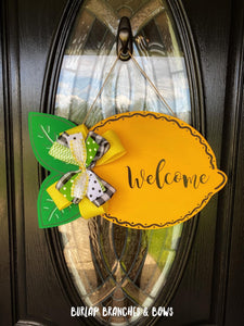 Lemon Door Hanger