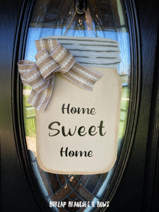 Mason Jar Door Hanger (click to see all)