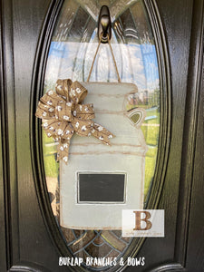 Milk Jug Door Hanger