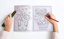 Load image into Gallery viewer, Valentine’s Heart Crayon Coloring Sets
