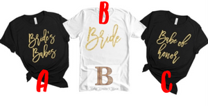 Wedding Party Shirts