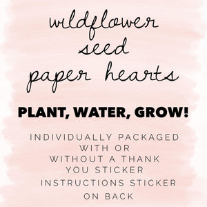 Wildflower Seed Thank You packs