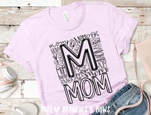 Mom Typography T-Shirt