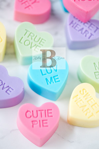 Conversation Hearts Soaps