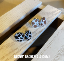 Load image into Gallery viewer, Cow Print Earrings
