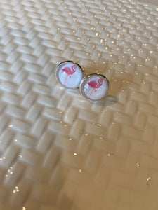 Flamingo Earrings