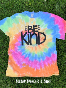 Be Kind Tie Dye T-Shirt