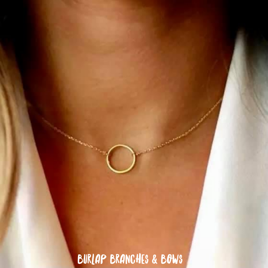 Circle Necklace