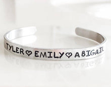 Load image into Gallery viewer, Hand Stamped Cuff Bracelets
